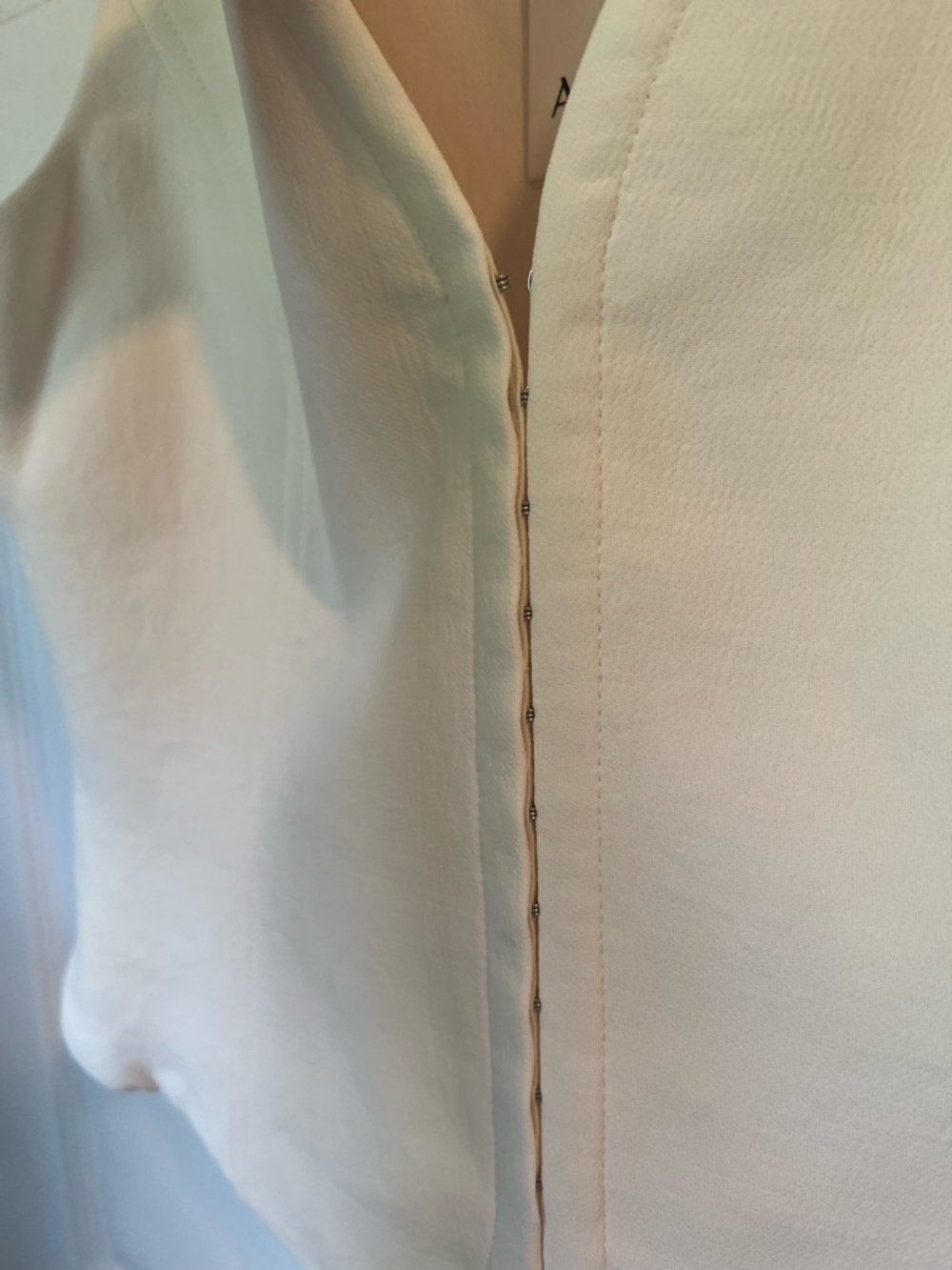 Aritzia Attire Vest- Crepette in Light Birch - Picture 7 of 7